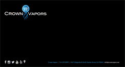 Desktop Screenshot of crownvapors.net